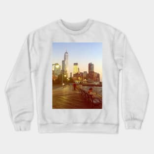 Hudson River Park, Manhattan, NYC Crewneck Sweatshirt